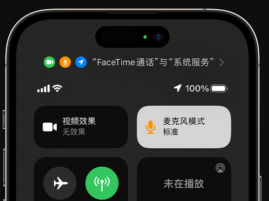 涪城苹果授权维修网点分享iPhone在通话时让你的声音更清晰 