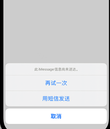 涪城apple维修iPhone上无法正常发送iMessage信息