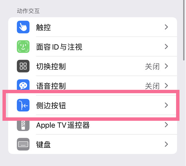 涪城苹果14维修店分享iPhone14 Plus侧键双击下载功能关闭方法 