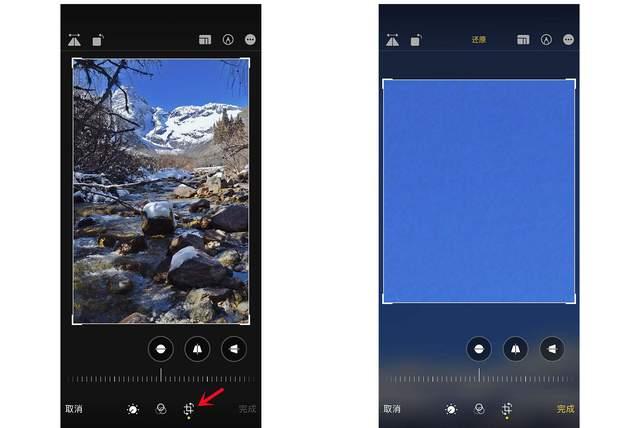 涪城苹果手机维修分享iPhone手机如何使用裁剪功能隐藏照片 