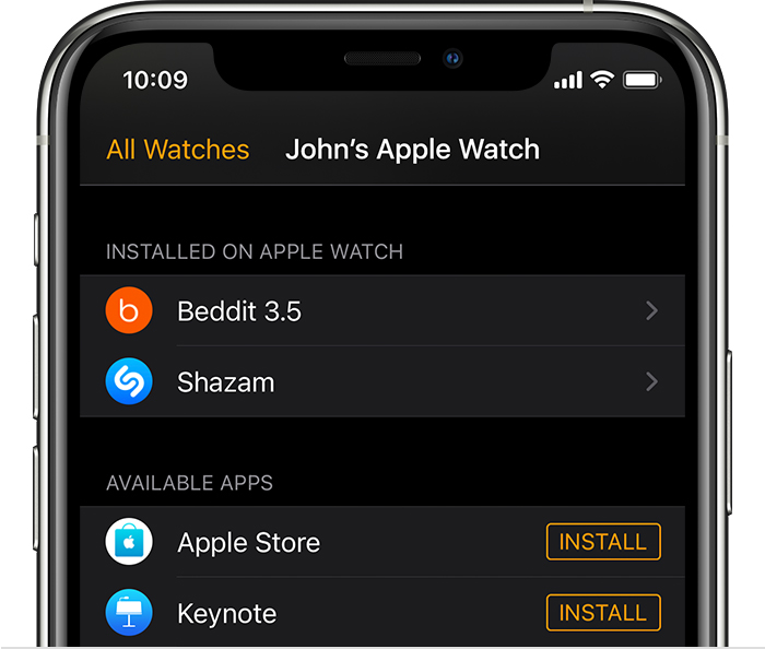 涪城苹果手机维修分享如何在 Apple Watch 上下载应用 